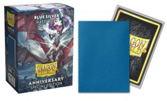 Dragon Shield - Blue Silver Anniversary Special Edition - Dual Matte Sleeves (100ct.)